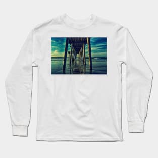 Dawn Breaks Under The Pier Long Sleeve T-Shirt